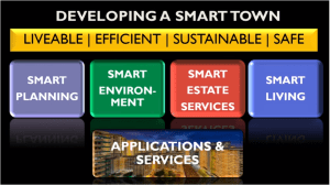 Developing a smart town